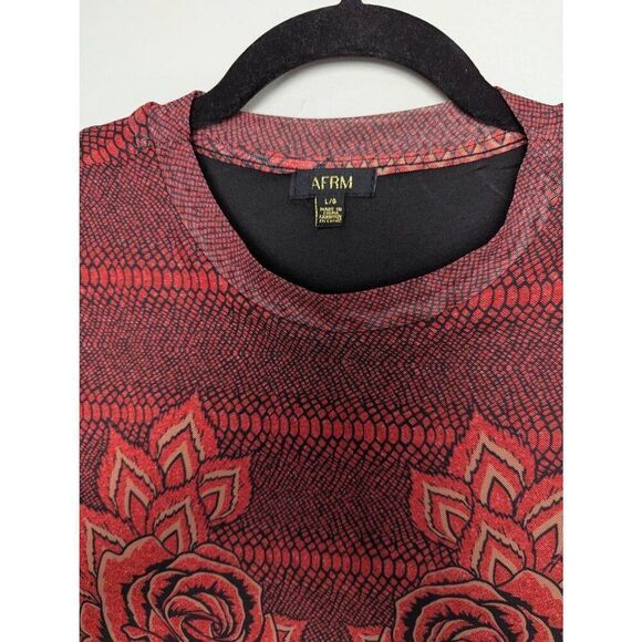 AFRM Mirza in rouge gilded rose size Large - Picture 8 of 12